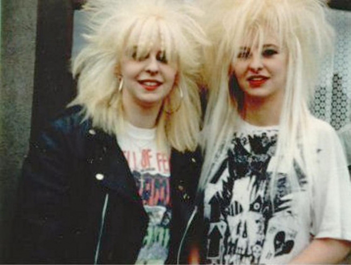 Dawn and Helen Belfast 1985