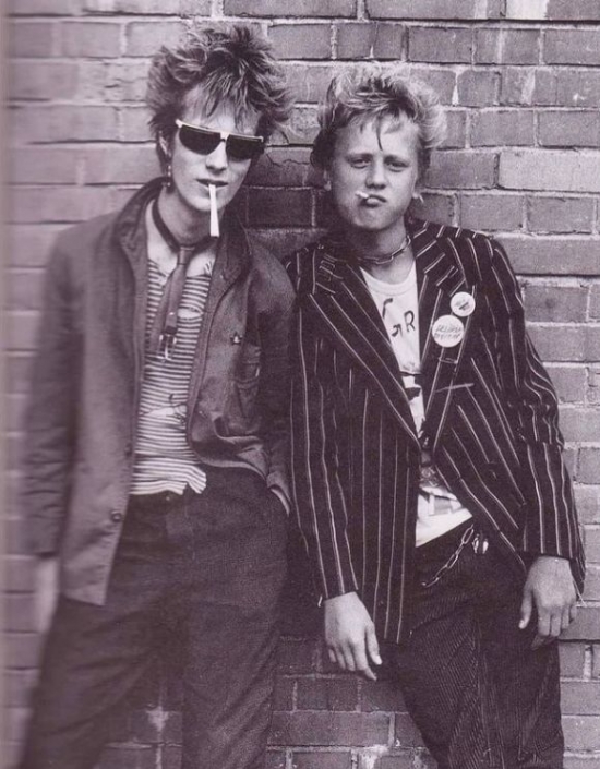 Estonian punks Villu Tamme and Anti Pathique 1983